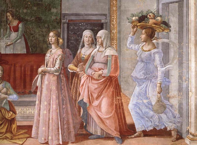 Domenico Ghirlandaio John Dop feed Spain oil painting art